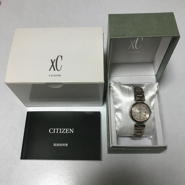 CITIZEN(シチズン)のかこ様専用【美品】XC シチズン ハッピーフライト EC1034-59W レディースのファッション小物(腕時計)の商品写真