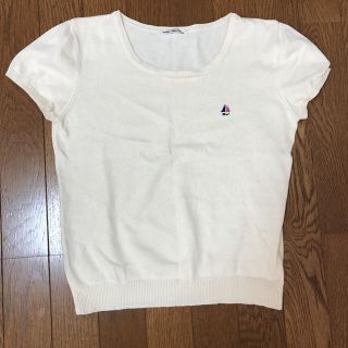 ドゥファミリー(DO!FAMILY)のワンポイント ニット　サマーニット(Tシャツ(半袖/袖なし))