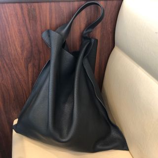 美品　JIL SANDER XIAO ブラック　レザーバッグ