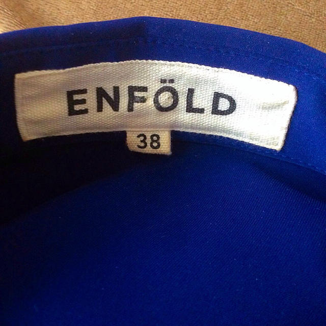 ENFOLD(エンフォルド)のENFOLD ドレープトップス レディースのトップス(Tシャツ(半袖/袖なし))の商品写真