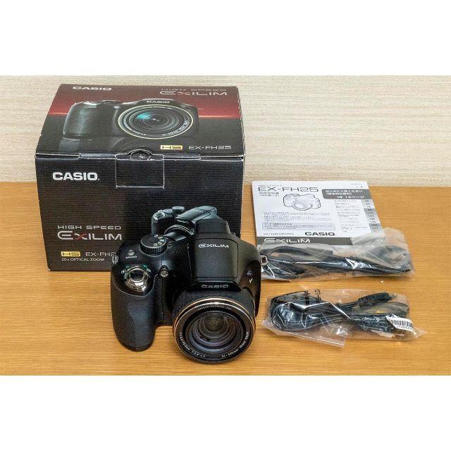 デジカメ CASIO EX-FH25 （美品）☆彡コンパクトデジタルカメラ