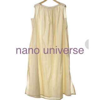 ナノユニバース(nano・universe)のナノユニバース ノースリーブ ワンピース(ロングワンピース/マキシワンピース)