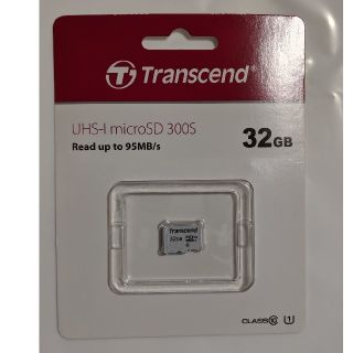 トランセンド(Transcend)の【未開封】マイクロSD 32GB(PC周辺機器)