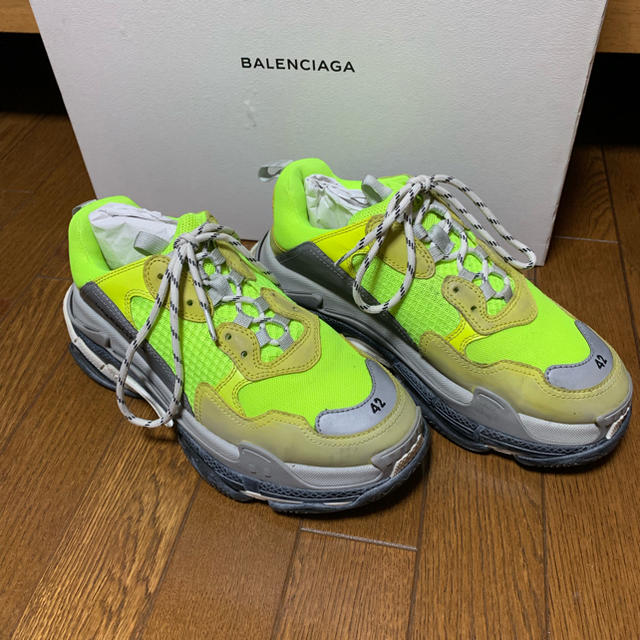 60%OFF】 Balenciaga - バレンシアガ トリプルエス 42 スニーカー