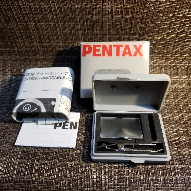 PENTAX(ペンタックス)のPENTAX　LX用　フォーカシングスクリーンSE-60W/C 全面マット スマホ/家電/カメラのカメラ(フィルムカメラ)の商品写真