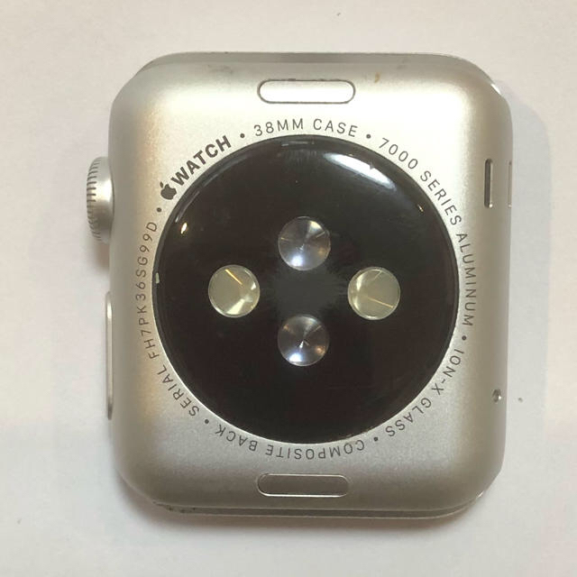 Apple Watch(アップルウォッチ)のApple Watch Sport 38mm シルバー アルミニウムケース  メンズの時計(腕時計(デジタル))の商品写真