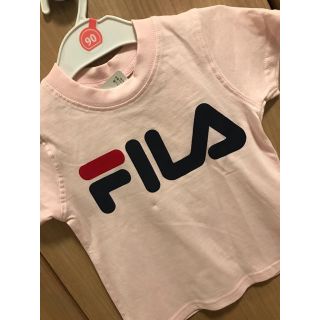 フィラ(FILA)のフィラ FILA Tシャツ 90 ピンク(Tシャツ/カットソー)