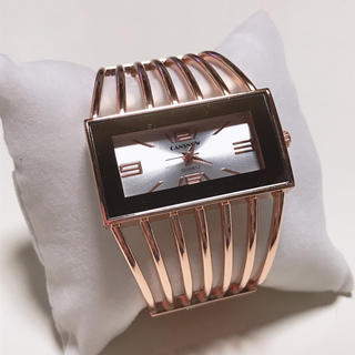 レディース 腕時計 ブレスレット セクシー バングル かわいい♡ 白文字盤(腕時計)