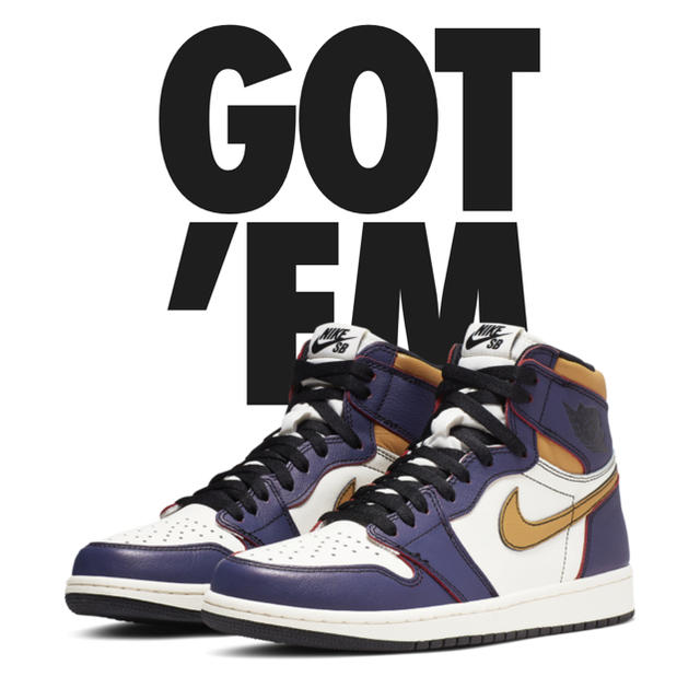 27.5cm Nike Air Jordan 1 la to Chicago 27.5cm Nike Air Jordan 1 la to Chicago