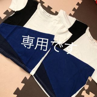 ザショップティーケー(THE SHOP TK)のTK♡130 100センチ お揃いTシャツ(Tシャツ/カットソー)