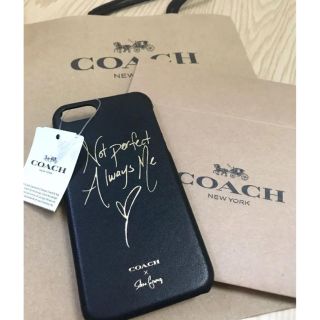 コーチ(COACH)のコーチ COACH セレーナゴメス コラボ iPhoneケース iPhone7(iPhoneケース)