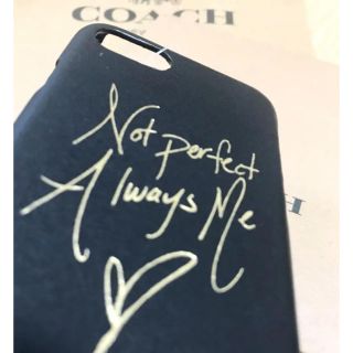 COACH - コーチ COACH セレーナゴメス コラボ iPhoneケース iPhone7の