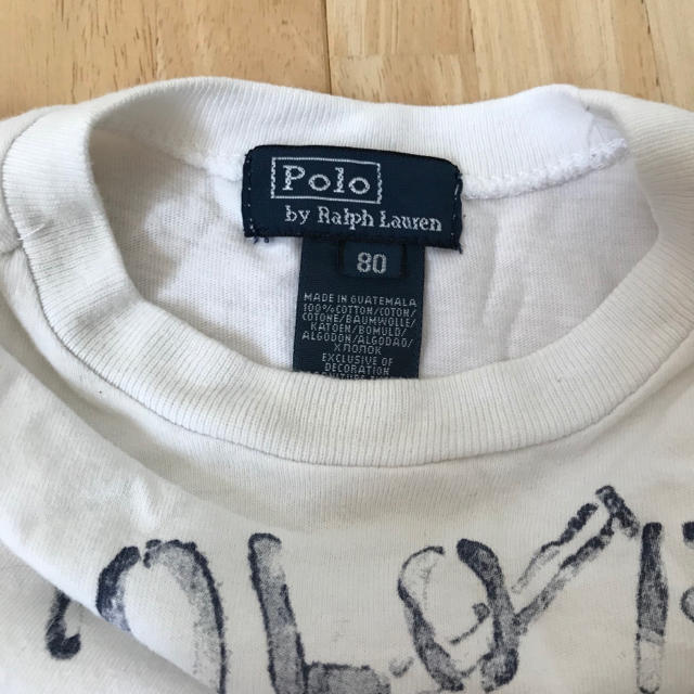 POLO RALPH LAUREN(ポロラルフローレン)のポロ ラルフローレン Tシャツ 80 キッズ/ベビー/マタニティのベビー服(~85cm)(Ｔシャツ)の商品写真