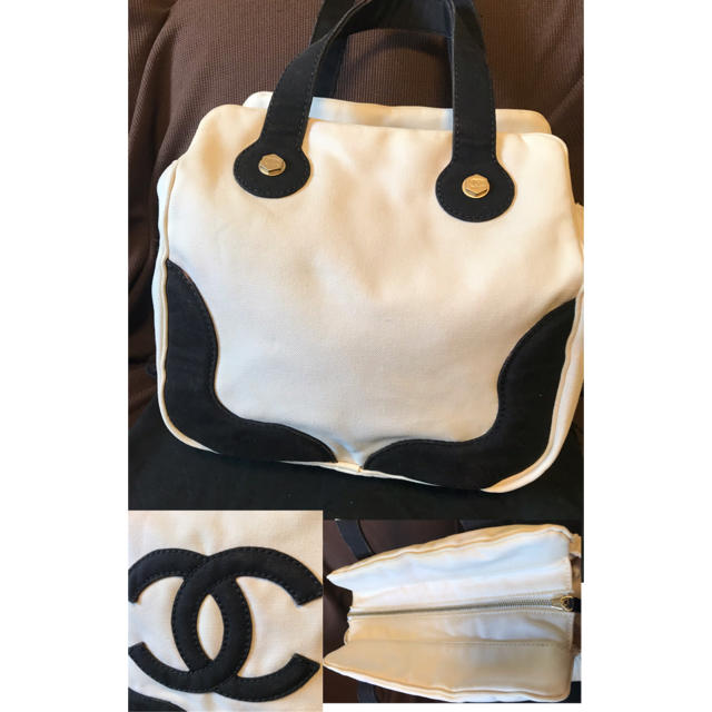 CHANEL(シャネル)の週末お値下げ！CHANEL シャネル マシュマロ キャンバス トートバッグ レディースのバッグ(トートバッグ)の商品写真