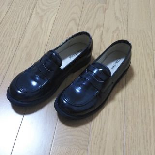 子供用　ローファー　黒色(ローファー)