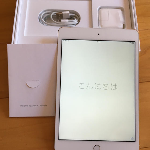 ★ ipad mini 4 Wi-Fi Cellular 32G ゴールド