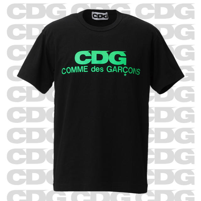 COMME des GARCONS(コムデギャルソン)のFLUORESCENT PRINTED T-SHIRT cdg コムデギャルソン メンズのトップス(Tシャツ/カットソー(半袖/袖なし))の商品写真