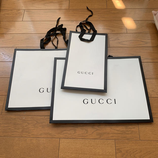 グッチ(Gucci)のGUCCIショッパー3枚セット(ショップ袋)