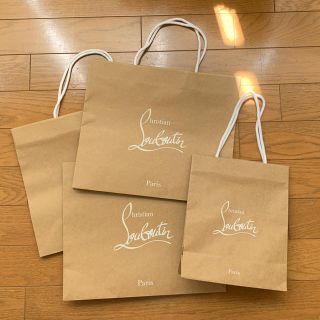 クリスチャンルブタン(Christian Louboutin)のChristian Louboutinショッパー4枚セット(ショップ袋)