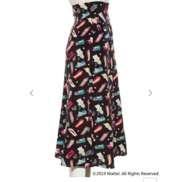 Lily Brown(リリーブラウン)のLilyBrown♡berbie柄スカート♡完売品！ レディースのスカート(ひざ丈スカート)の商品写真