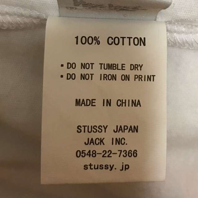 STUSSY(ステューシー)のお値下げ stussy レディースTシャツ Mサイズ レディースのトップス(Tシャツ(半袖/袖なし))の商品写真