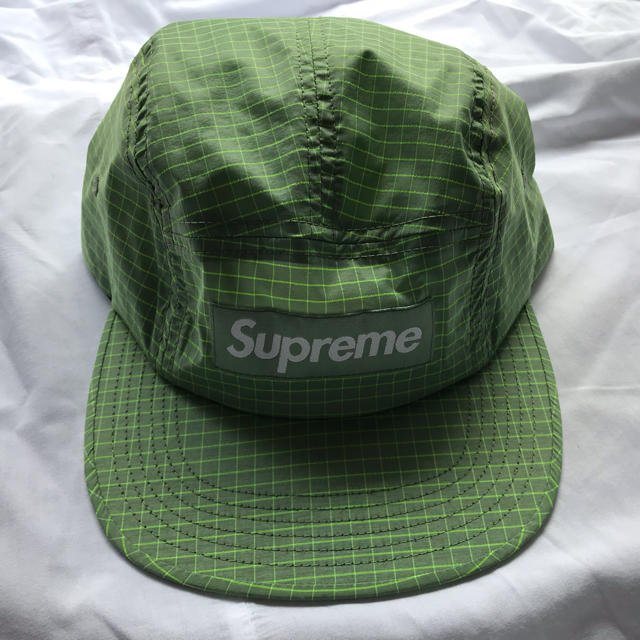 Supreme Camo Camp Capシュプリームカモキャンプキャップ緑