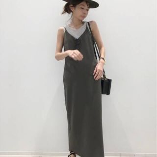 アパルトモンドゥーズィエムクラス(L'Appartement DEUXIEME CLASSE)の新品未使用タグ付きL'Appartement OZMA CAMI DRESS(ロングワンピース/マキシワンピース)