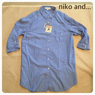 ニコアンド(niko and...)のniko and...チュニックシャツ　新品(シャツ/ブラウス(長袖/七分))