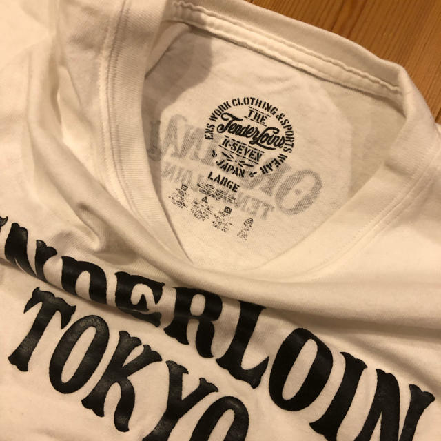 TENDERLOIN(テンダーロイン)のTenderloin tokyo T 白 size L メンズのトップス(Tシャツ/カットソー(半袖/袖なし))の商品写真