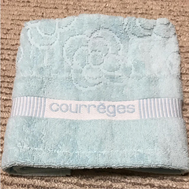 Courreges(クレージュ)の新品 タオルハンカチ クレージュ レディースのファッション小物(ハンカチ)の商品写真