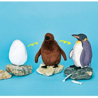 フェリシモ(FELISSIMO)の野生の オウサマペンギン 3変化 ぬいぐるみ(ぬいぐるみ)