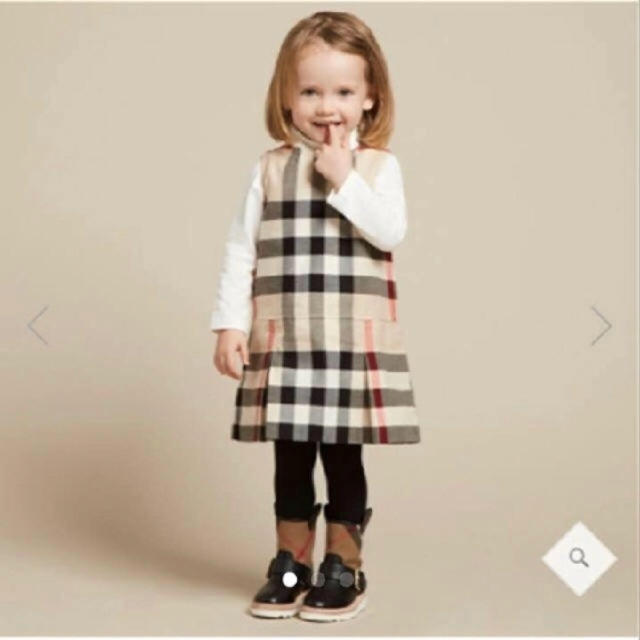 BURBERRY(バーバリー)の1回着用 バーバリー 4y ワンピース キッズ/ベビー/マタニティのキッズ服女の子用(90cm~)(ワンピース)の商品写真