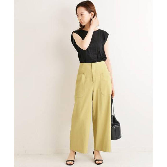 IENA オックスワイドパンツの通販 by paris|イエナならラクマ - 2019IENAパッチポケット 低価特価