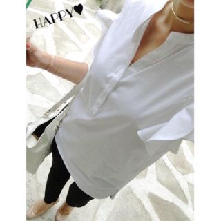 ❤️ヨーコチャン YOKO CHAN フリルブラウス ホワイト F www