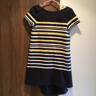 サカイラック(sacai luck)の値下げsacailuck バックフレア ワンピースサカイラック試着のみ美品レア！(ひざ丈ワンピース)