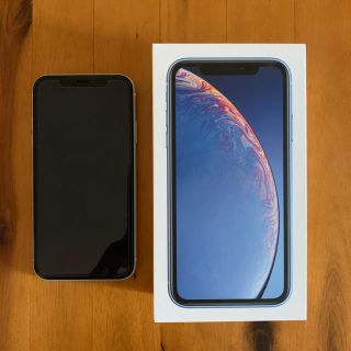 ソフトバンク(Softbank)の【hiyohiyo様専用】iPhone XR 64GB 白 美品　利用制限△(スマートフォン本体)