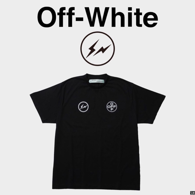 FRAGMENT(フラグメント)の fragment design off-white コラボTシャツ   メンズのトップス(Tシャツ/カットソー(半袖/袖なし))の商品写真