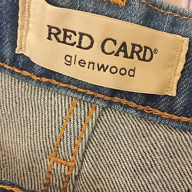 ☆ RED CARD× glenwood ／ハイウエストデニム 23 ☆