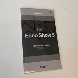 エコー(ECHO)のAmazon echo show 5 高精細・反射防止フィルム 1枚(保護フィルム)