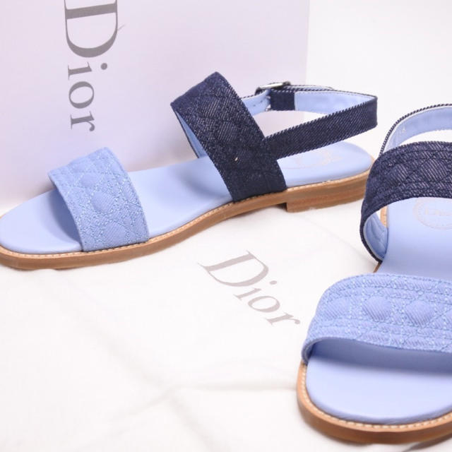 Christian Dior - DIOR ディオール サンダル シューズ 靴 デニム 36 未使用 箱付き 正規の通販 by ごとく's