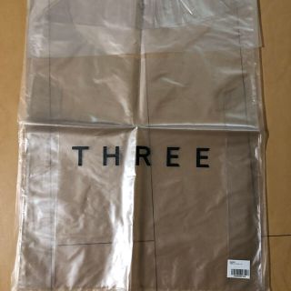 スリー(THREE)のTHREE   非売品ノベルティ  ビニールバッグ  未開封品(その他)