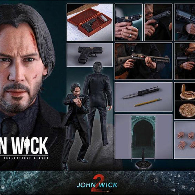 新品未開封 ジョン・ウィック チャプター2 1/6 ホットトイズ 新品未開封 ジョン・ウィック チャプター2 1/6 ホットトイズ