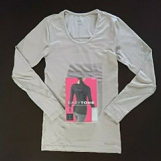 リーボック(Reebok)のEASYTONE  Tops  ライトブラウン  リーボック  美容  痩身(カットソー(長袖/七分))