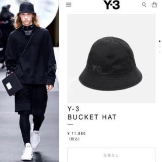Y-3 - y-3 バケットハットの通販 by shopping｜ワイスリーならラクマ
