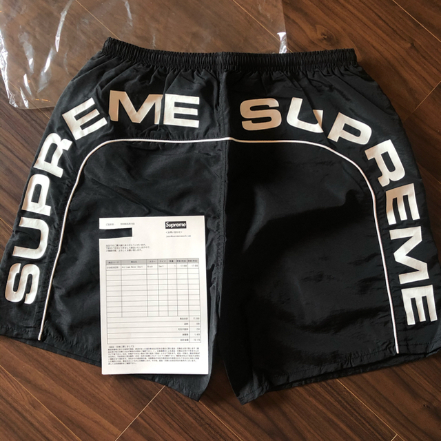 Supreme(シュプリーム)の国内 Supreme Arc Logo Water Short Black 水着 メンズの水着/浴衣(水着)の商品写真