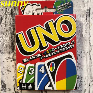 ウーノ(UNO)のUNO ウノ カードゲーム 新品(トランプ/UNO)