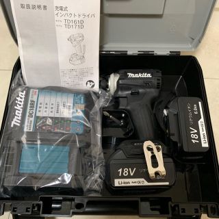 マキタ(Makita)の☆ マキタ 新品未使用品 インパクト 18v 互換バッテリーセット ☆(バッテリー/充電器)