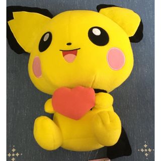 ポケモン(ポケモン)のピチュー  ぬいぐるみ めっちゃでかピチューぬいぐるみ(キャラクターグッズ)