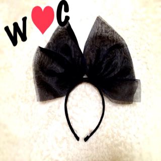 ダブルシー(WC)のダブルシー★シフォンBigカチューシャ(カチューシャ)