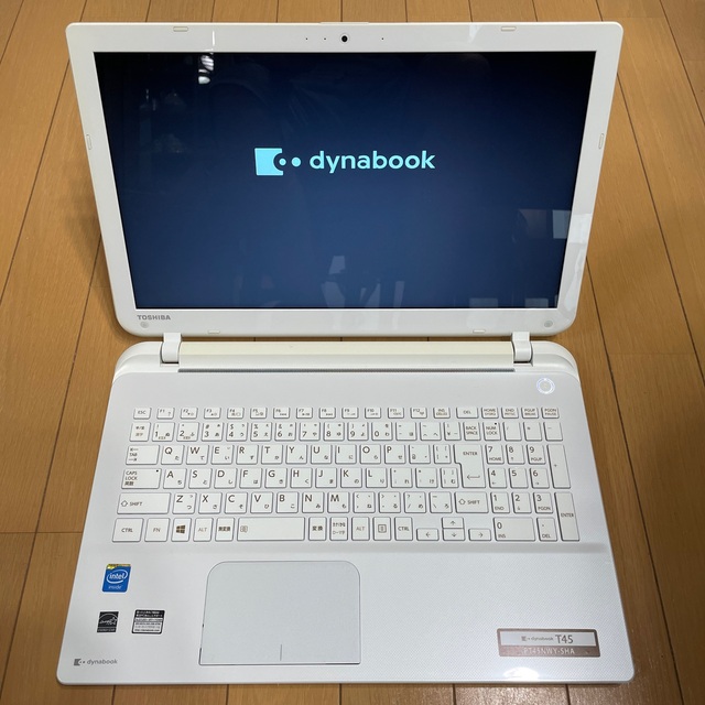豪華ラッピング無料 dynabook - 東芝 PT45NWY-SHA パソコン リュクスホワイト ノートPC